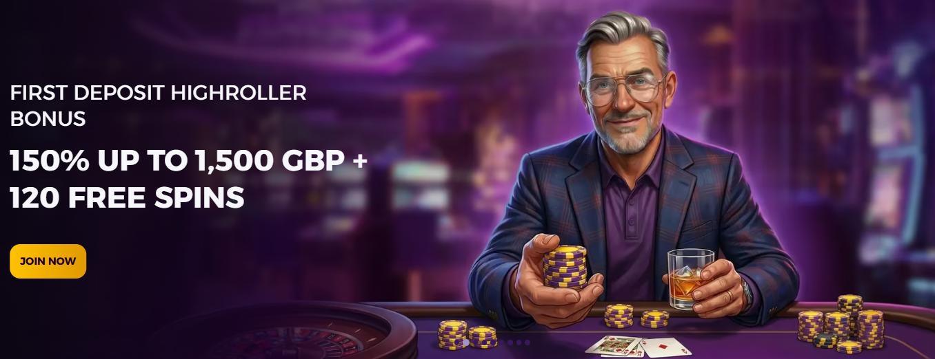 Heyroller Casino Homepage